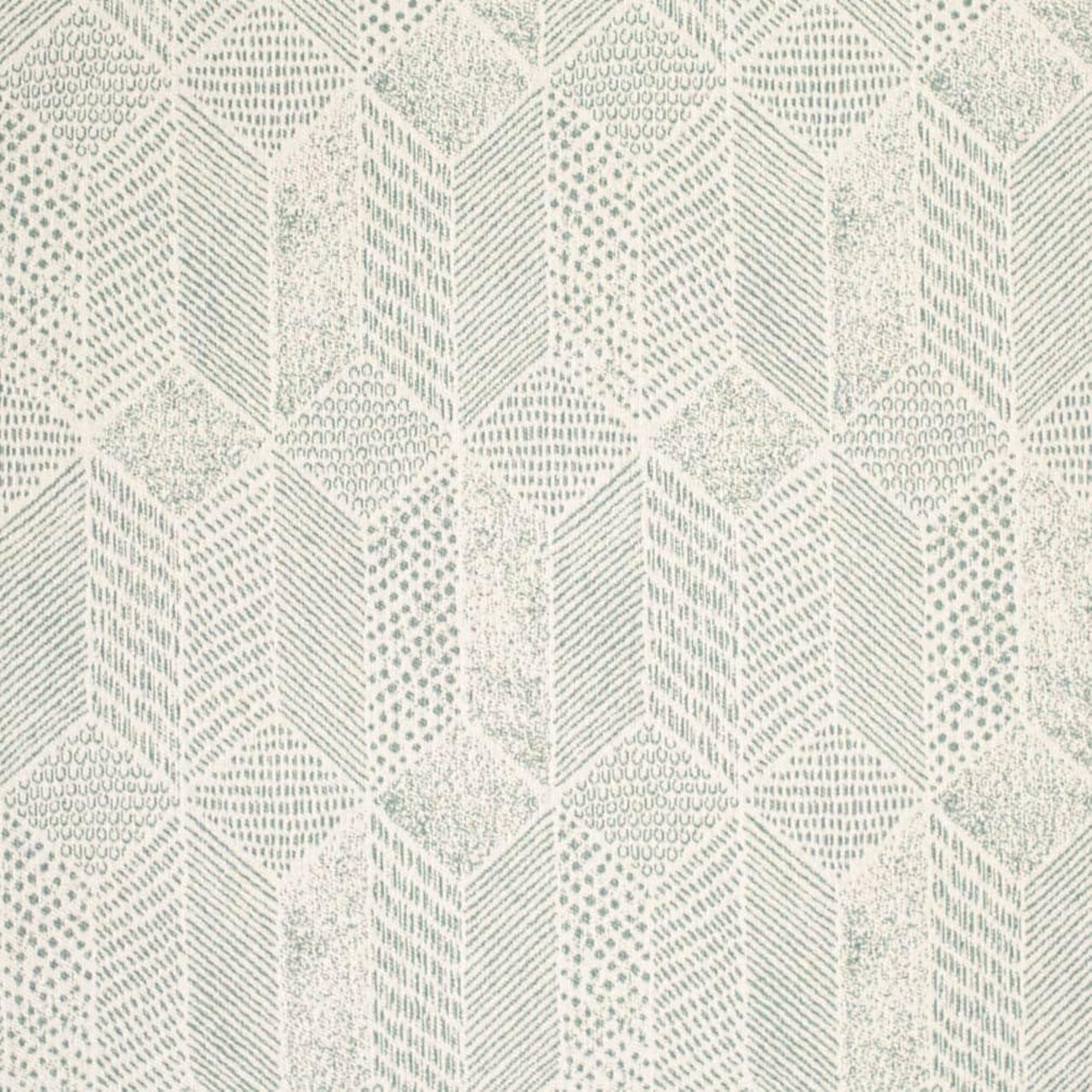 Aqua Stain Resistant Performance Pet Friendly Geometric Woven Pattern Upholstery Fabric by The Yard - SKU: Alice Mist
